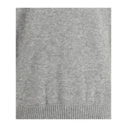 Laneus Gray Cashmere Cashmere Sweater