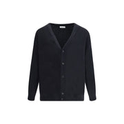 Laneus Black Cashmere Cardigan