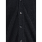 Laneus Black Cashmere Cardigan