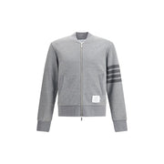 Thom Browne Gray Cotton Sweatshirt