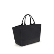 Ganni Black Cotton Shoulder Bag