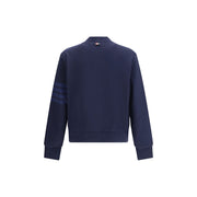 Thom Browne Blue Cotton Sweatshirt