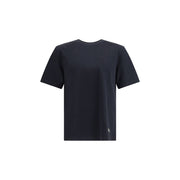 Maison Kitsuné Black Cotton T-Shirt