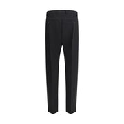 Rick Owens Black Fleece Wool Dress Pants