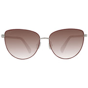 Max Mara Red Metal Sunglasses