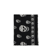 Alexander McQueen Black Modal Scarf