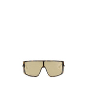 Alexander McQueen Brown Acetate Sunglasses