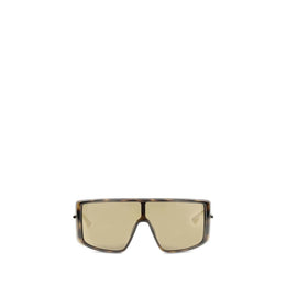 Alexander McQueen Brown Acetate Sunglasses