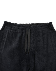 Dolce & Gabbana Black Cotton Logo Men Jogger Sweatpants Pants