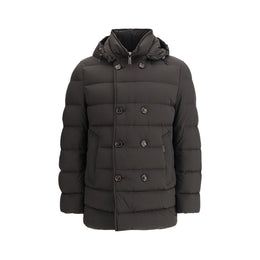 MooRER Black Polyamide Coat