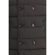 MooRER Black Polyamide Coat