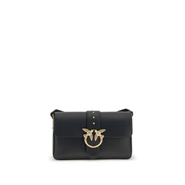 PINKO Black Calf Leather Bos Taurus Wallet