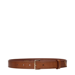 Max Mara Brown Leather Regular Belt