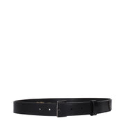 Max Mara Black Leather Regular Belt