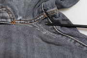 Dolce & Gabbana Dark Gray Cotton Stretch Skinny Denim Jeans