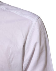 Dolce & Gabbana White Cotton MARTINI Men Formal Dress Shirt