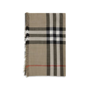 Burberry Beige Wool Scarf
