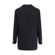 Versace Black Cashmere Coat