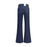 Citizens of Humanity Blue Cotton Flared Jeans