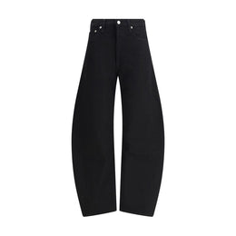 Agolde Black Recycled Cotton High-Waisted Jean