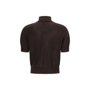 Petar Petrov Brown Merino Wool Top