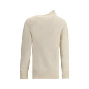 Di Stavnitser White Cashmere Sweatshirt