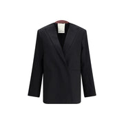 Di Stavnitser Black Polyester Blazer