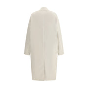 Rick Owens Cream Camel Hair  Coat