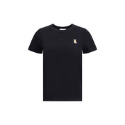 Maison Kitsuné Black Cotton T-Shirt