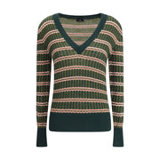 Etro Green Wool Sweatshirt