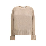 Tory Burch Beige Merino Wool Sweatshirt