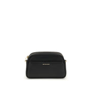 Michael Kors Black Calf Leather Bos Taurus Shoulder Bag