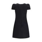 Alexander McQueen Black Wool Casual Dress