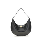 Jacquemus Black Calf Leather Bos Taurus Shoulder Bag