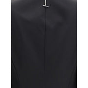 Alexander McQueen Black Wool Coat