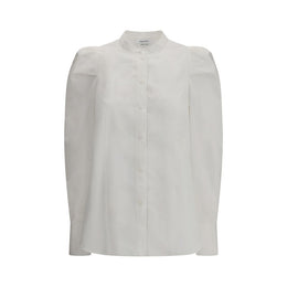 Alexander McQueen White Cotton Dress Shirt
