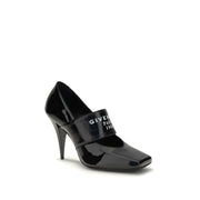 Givenchy Black Calf Leather Bos Taurus High Heel Pumps