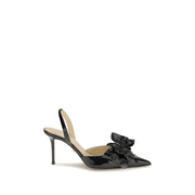 MACH & MACH Black Leather Pumps