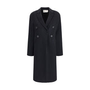 Tory Burch Black Wool Coat