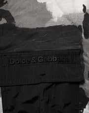 Dolce & Gabbana Multicolor Camouflage Men Short Sleeves T-shirt