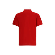 Alexander McQueen Red Cotton Polo Shirt