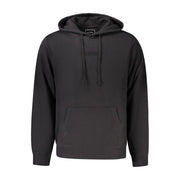 Guess Jeans Black Cotton Men Hoodie
