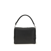 Fendi Black Calf Leather Bos Taurus Shoulder Bag