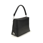 Fendi Black Calf Leather Bos Taurus Shoulder Bag