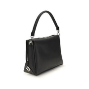 Fendi Black Calf Leather Bos Taurus Shoulder Bag