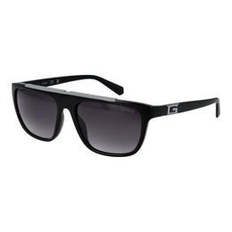 Guess Black Stainless Steel Sunglasses