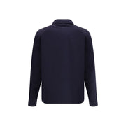 Brunello Cucinelli Blue Nylon Full-Length Jacket