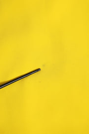 Dolce & Gabbana Yellow Polyester Sleeveless Sheath Midi Dress