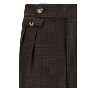Brunello Cucinelli Brown Wool Two-Piece Suit