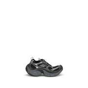 Balenciaga Black Polyethylene Athletic Sneakers